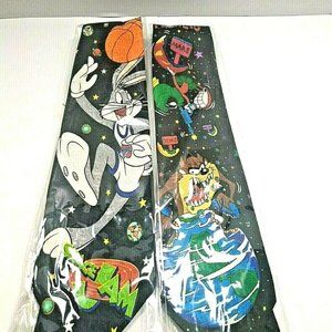 Space Jam Bugs Bunny Necktie Looney Tunes Trans